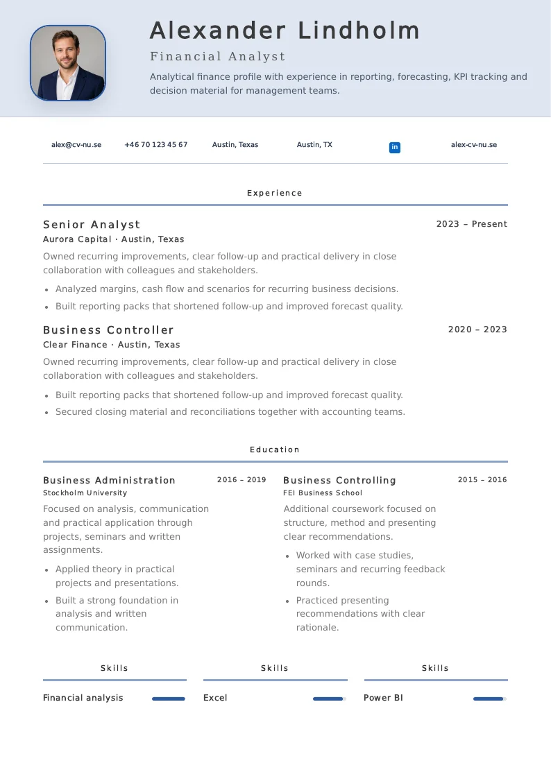 Architect resume