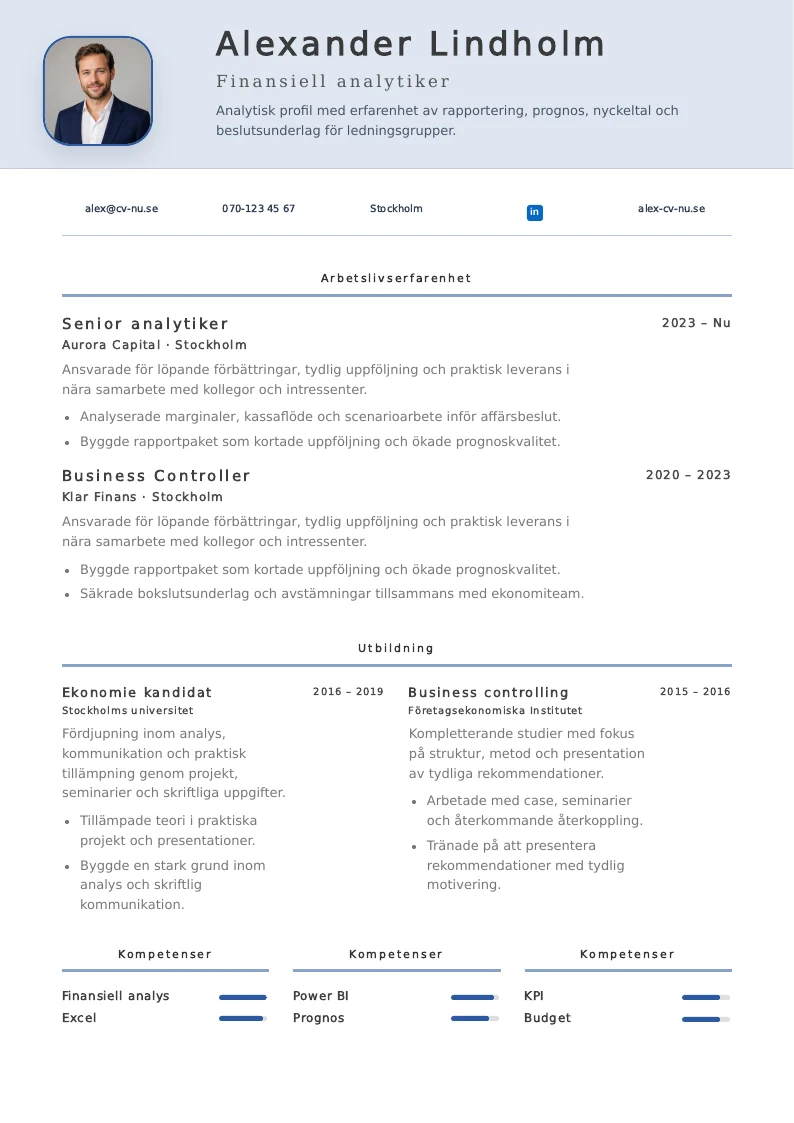 Arkitekt CV
