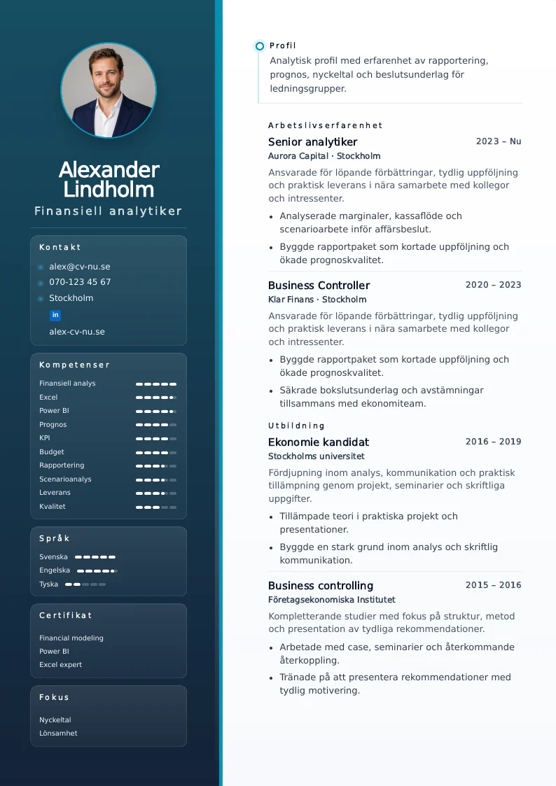 Side column CV